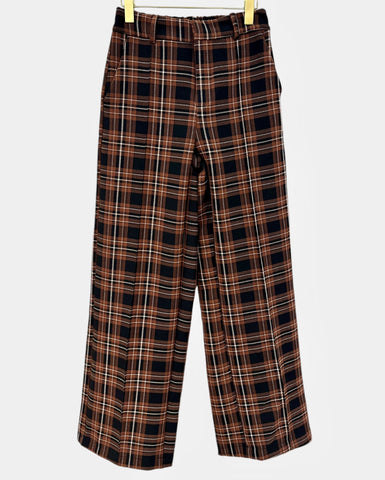 KAMA pantalon motif carreaux