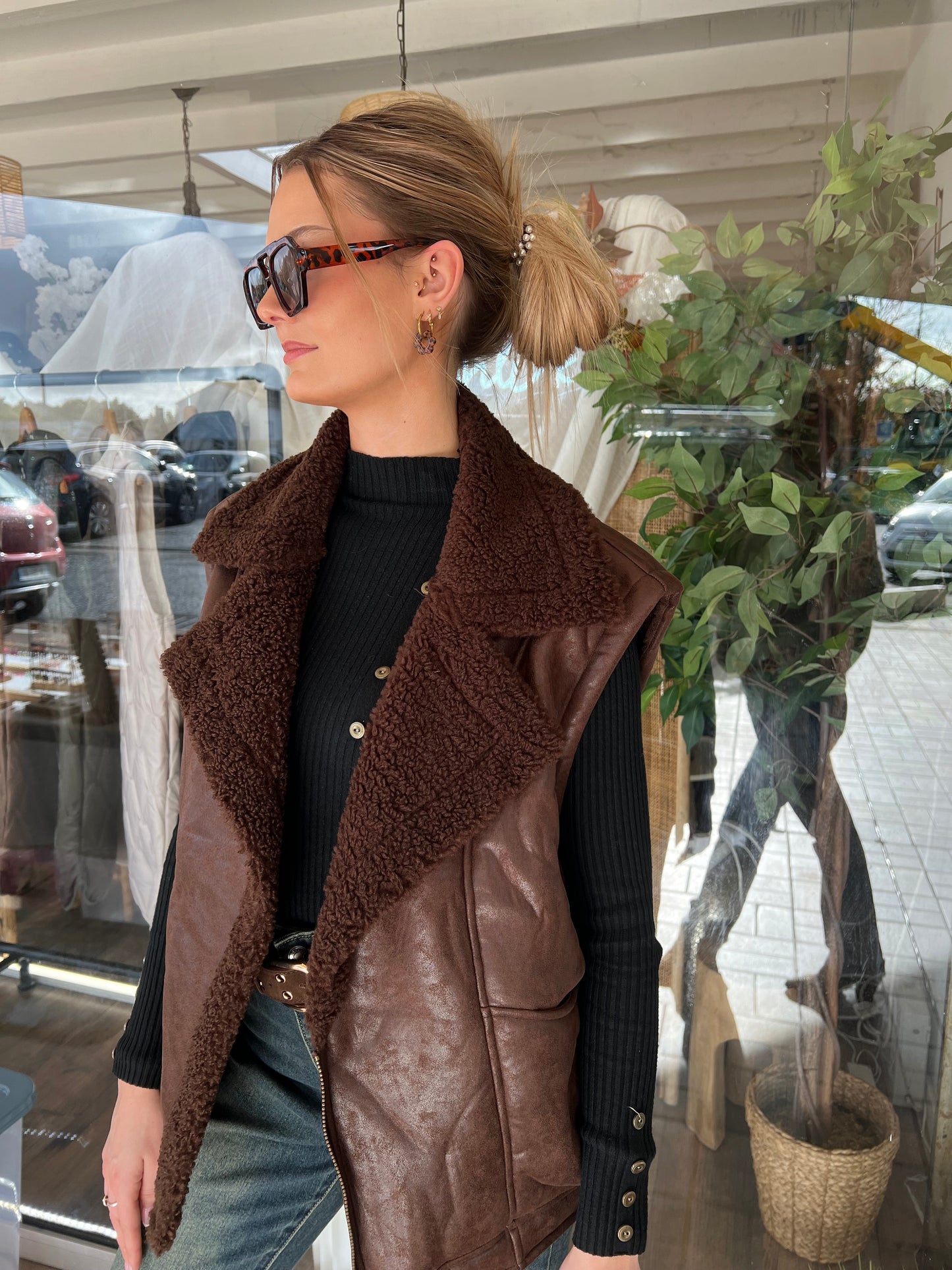 TEDY blouson sans manches