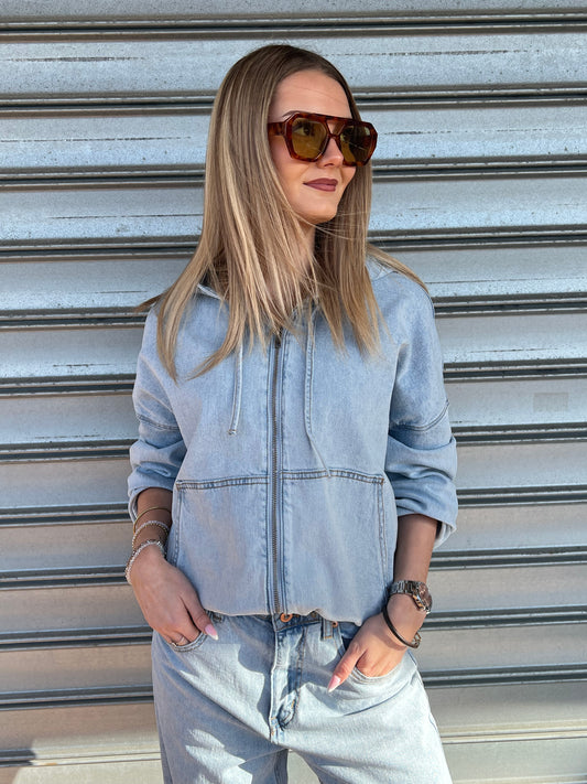DEMI veste en jeans