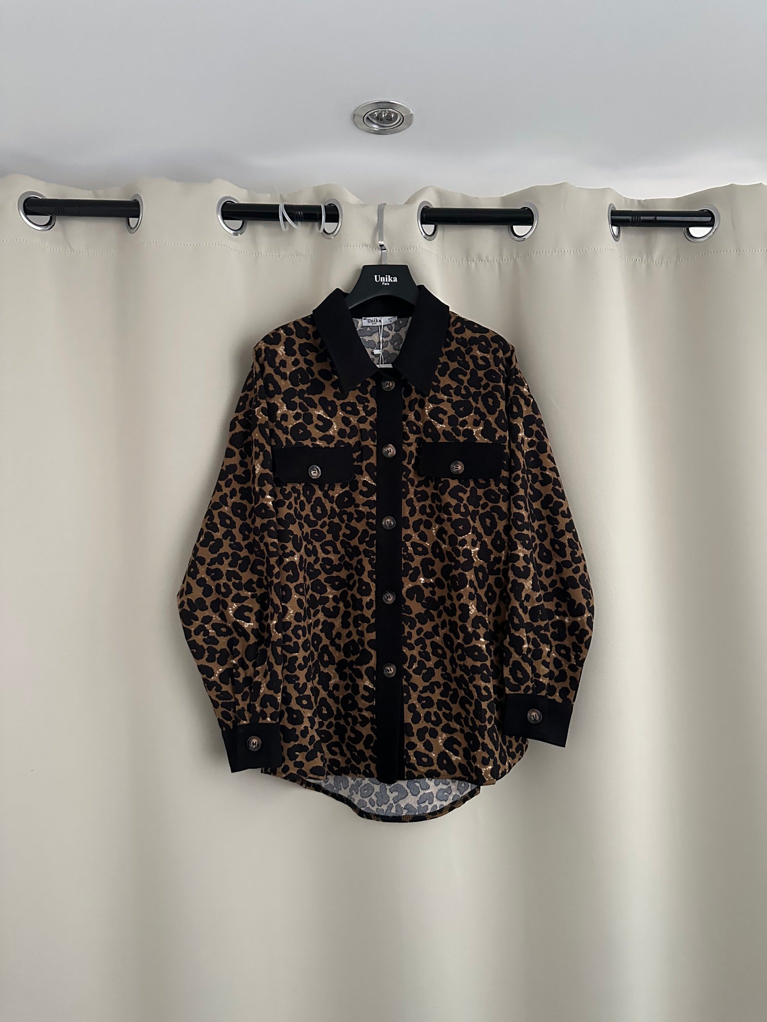 TAYA chemise leopard