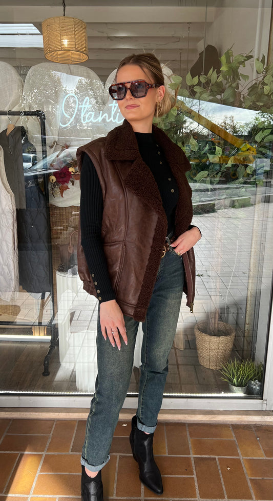 TEDY blouson sans manches