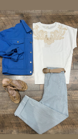 AZUR veste en jeans
