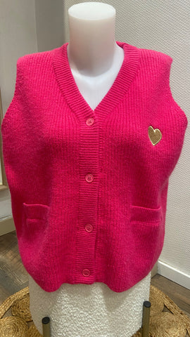 PINK gilet