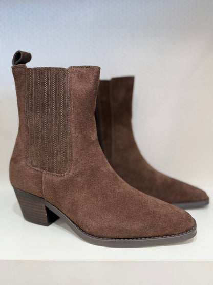 ABEL Boots en daim